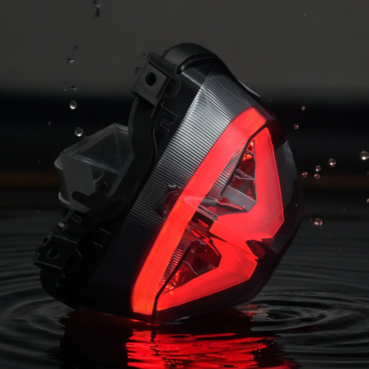 Yamaha MT-09 2021-2023 Tail light with Integrated Turn Signals (Smoked lens)