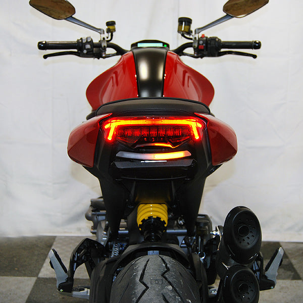 New Rage Cycles Ducati Monster 937 Tail Tidy with turn signals / indicators
