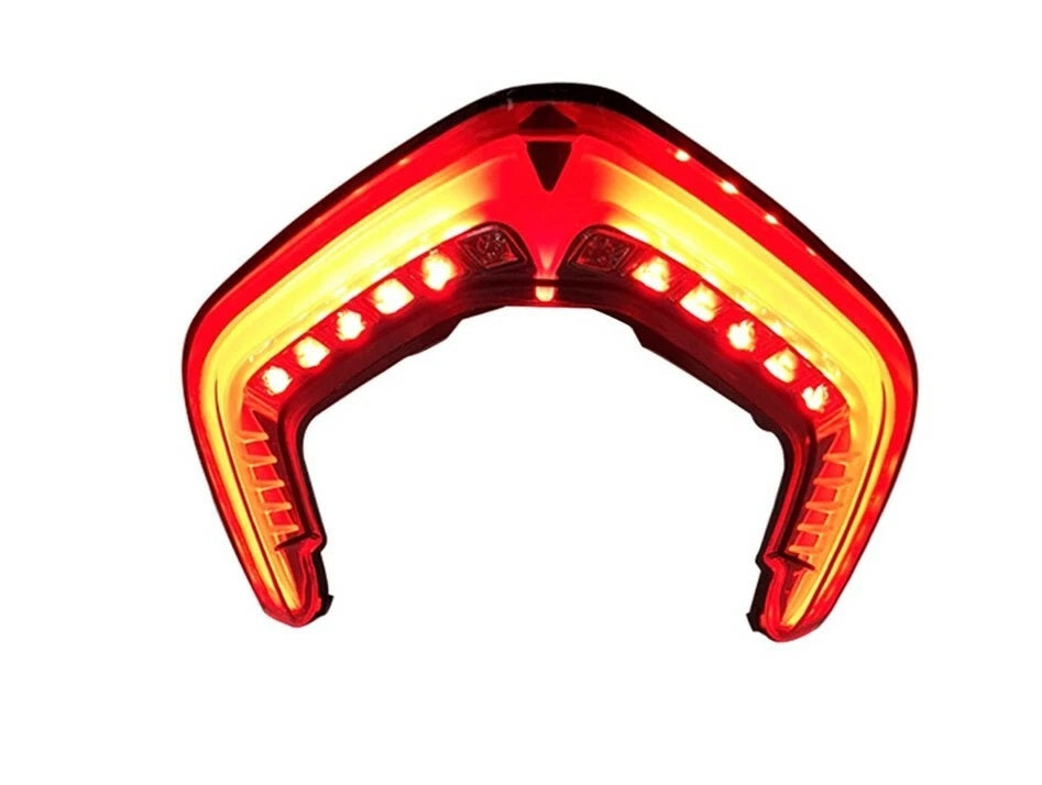 Ducati Panigale/Streetfighter Tail light with Integrated Turn Signals (Clear lens)