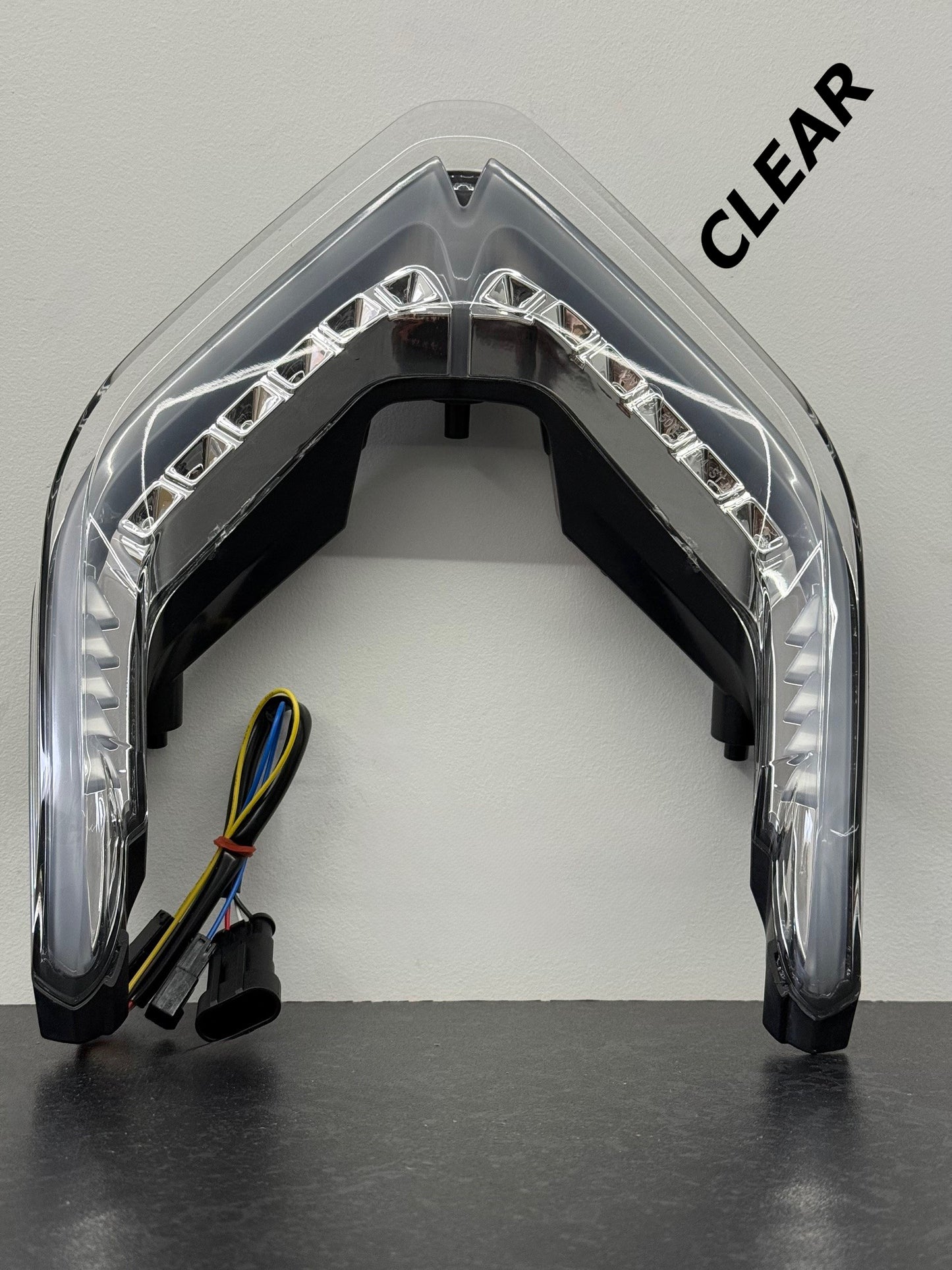 Ducati Panigale/Streetfighter Tail light with Integrated Turn Signals (Clear lens)