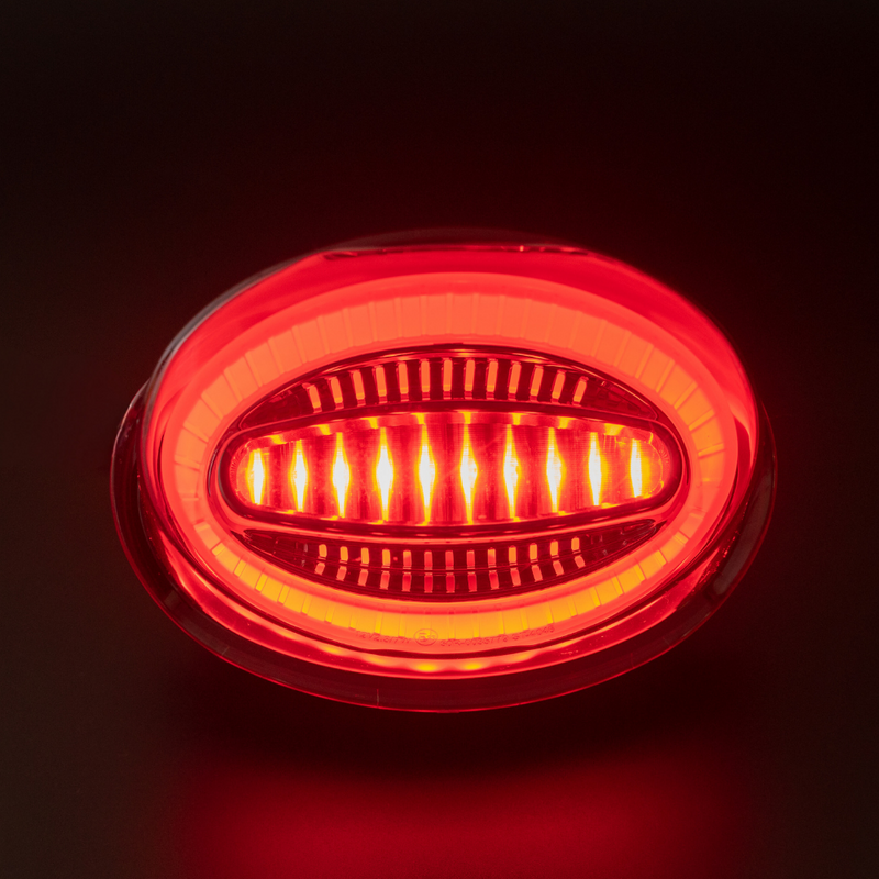 Kawasaki Z900 RS 18-26 / Z650 RS 22-26 Tail light with Integrated Turn Signals (Smoked lens)