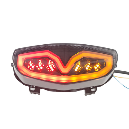 Yamaha MT-10 2022-ON Tail light with Integrated Turn Signals (Smoked lens)