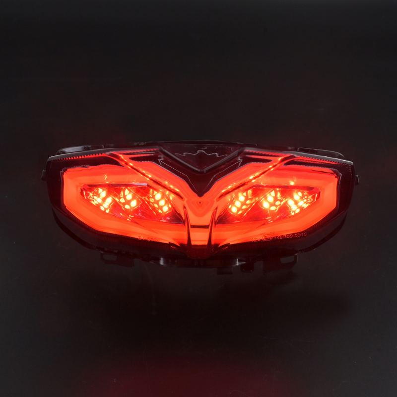 Yamaha MT-09 2021-2023 Tail light with Integrated Turn Signals (Smoked lens)