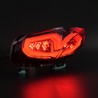 Yamaha MT-09 2021-2023 Tail light with Integrated Turn Signals (Smoked lens)