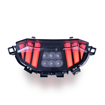 Yamaha MT-09 2024+ Tail light with Integrated Turn Signals (Smoked lens)