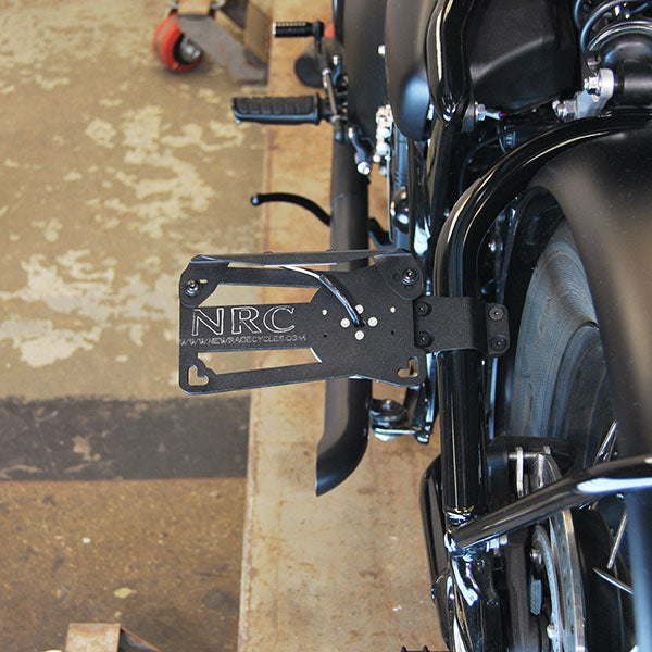 Triumph Bobber Side mounted number Plate Bracket