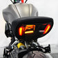 Ducati Diavel 1260 rear turn signals + Side mounted number plate bracket 2019 to present