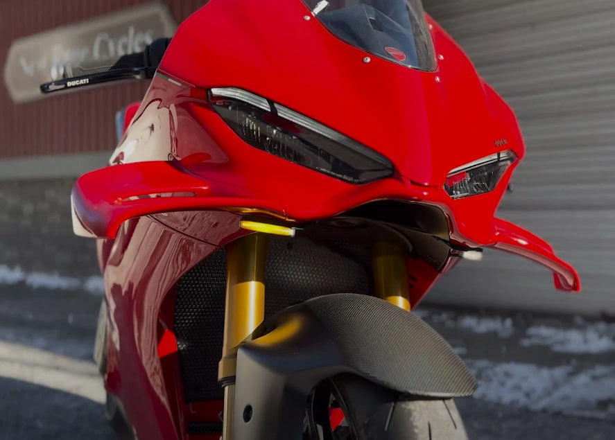 Ducati V4 Panigale Front LED turn signals 2025-ON