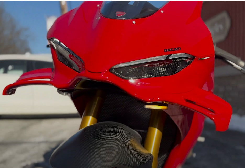 Ducati V4 Panigale Front LED turn signals 2025-ON