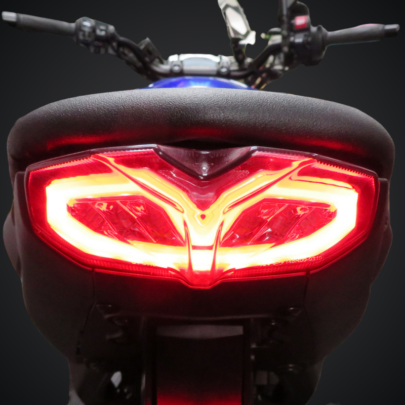 Yamaha MT-10 2022-ON Tail light with Integrated Turn Signals (Smoked lens)