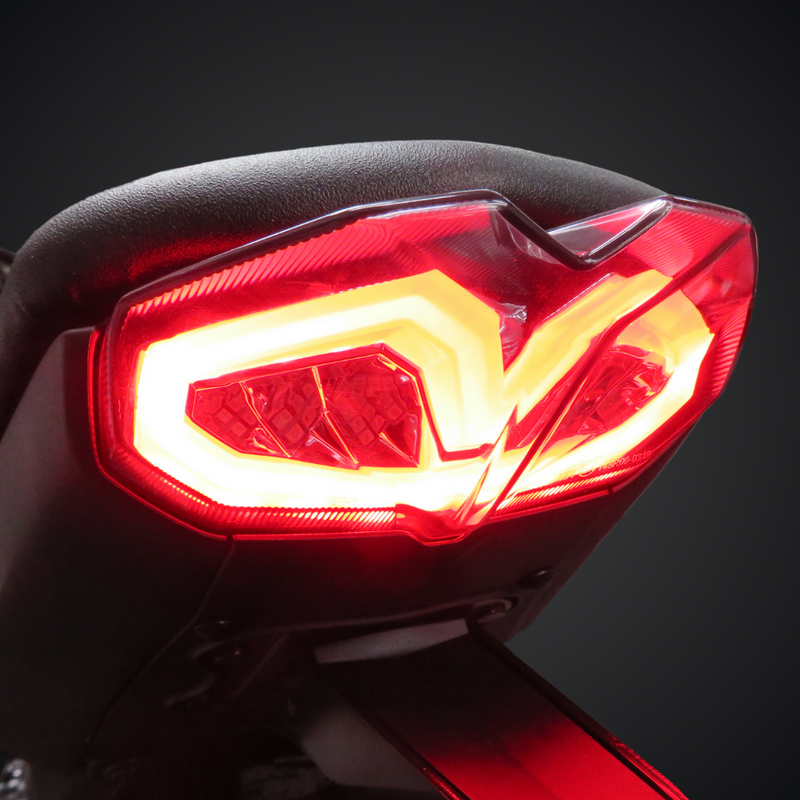 Yamaha MT-10 2022-ON Tail light with Integrated Turn Signals (Smoked lens)
