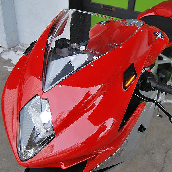 MV Agusta F3/F4 Mirror Block Off Turn Signals (2013 - Present)