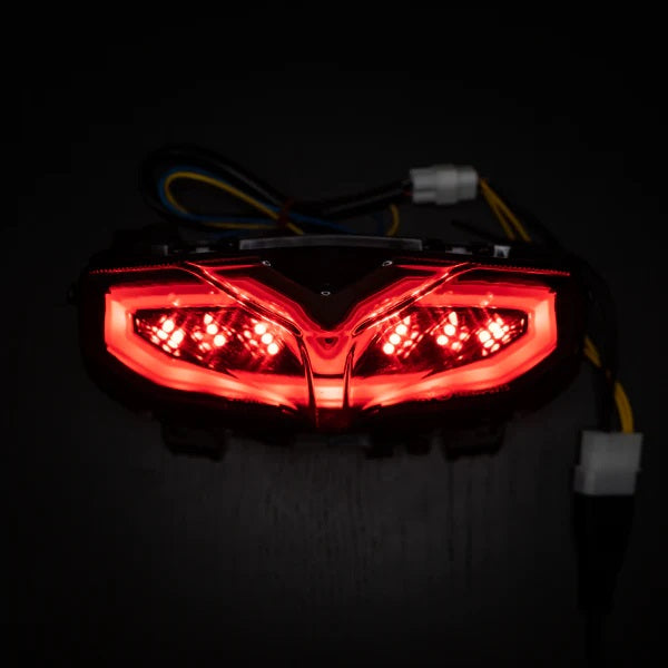 Yamaha MT-10 2022-ON Tail light with Integrated Turn Signals (Smoked lens)