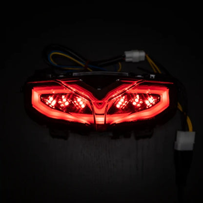 Yamaha MT-10 2022-ON Tail light with Integrated Turn Signals (Smoked lens)