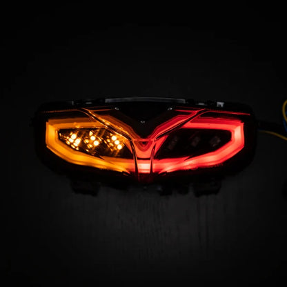 Yamaha MT-10 2022-ON Tail light with Integrated Turn Signals (Smoked lens)