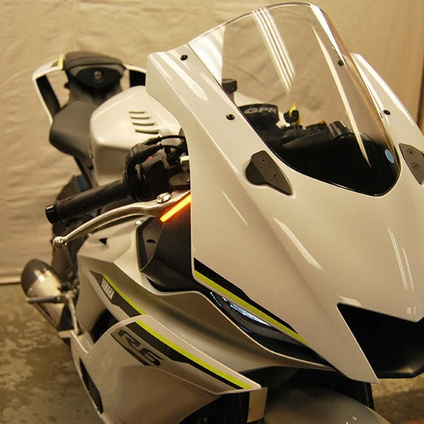Yamaha R6 Front Turn Signals & Block Off Plates (2017-2023)