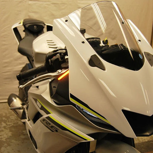 Yamaha R6 Front Turn Signals & Block Off Plates (2017-2023)