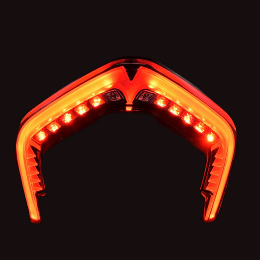 Ducati Panigale/Streetfighter Tail light with Integrated Turn Signals (Clear lens)