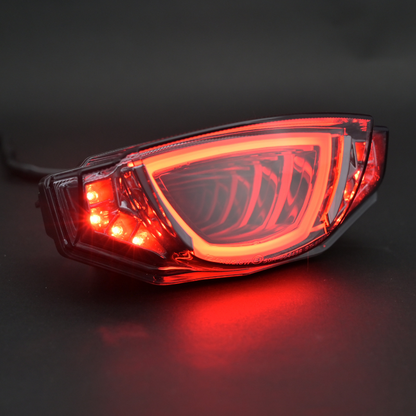 Ducati Scrambler 2015-2023 Tail light with Integrated Turn Signals (Smoked lens)