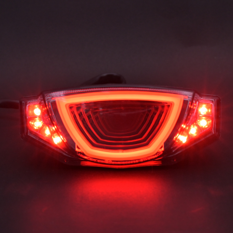Ducati Scrambler 2015-2023 Tail light with Integrated Turn Signals (Smoked lens)