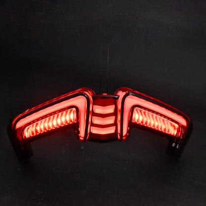 Ducati V2/V4 Panigale/Streetfighter Tail light with Integrated Turn Signals (Smoked lens) 2025-on