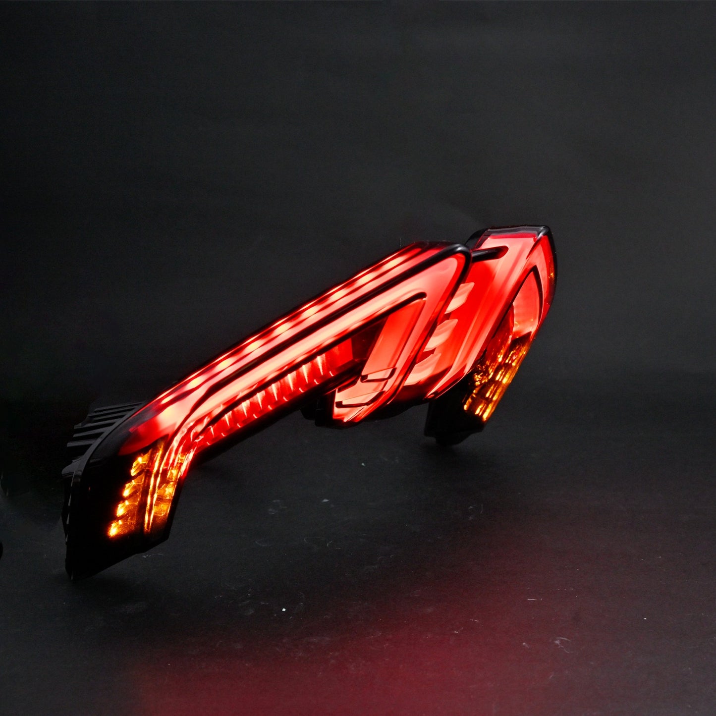 Ducati V2/V4 Panigale/Streetfighter Tail light with Integrated Turn Signals (Smoked lens) 2025-on