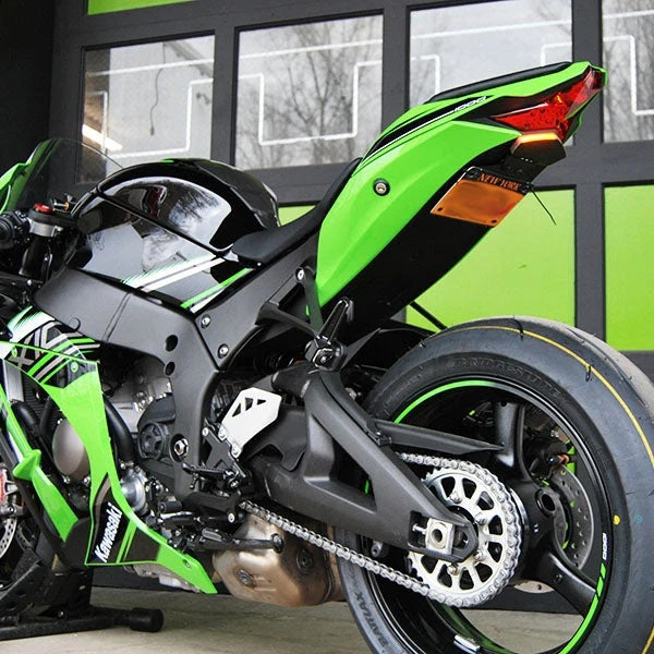 Kawasaki ZX-10R Tail Tidy Fender Eliminator KIT (2016-2020) Tucked