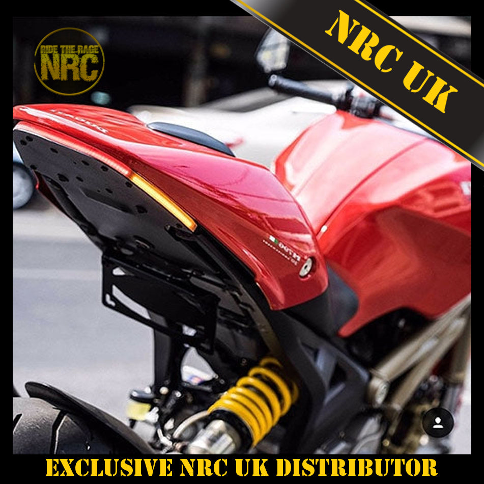 New Rage Cycles Ducati Monster 1100 Tail Tidy with stop&tail light turn signals / indicators