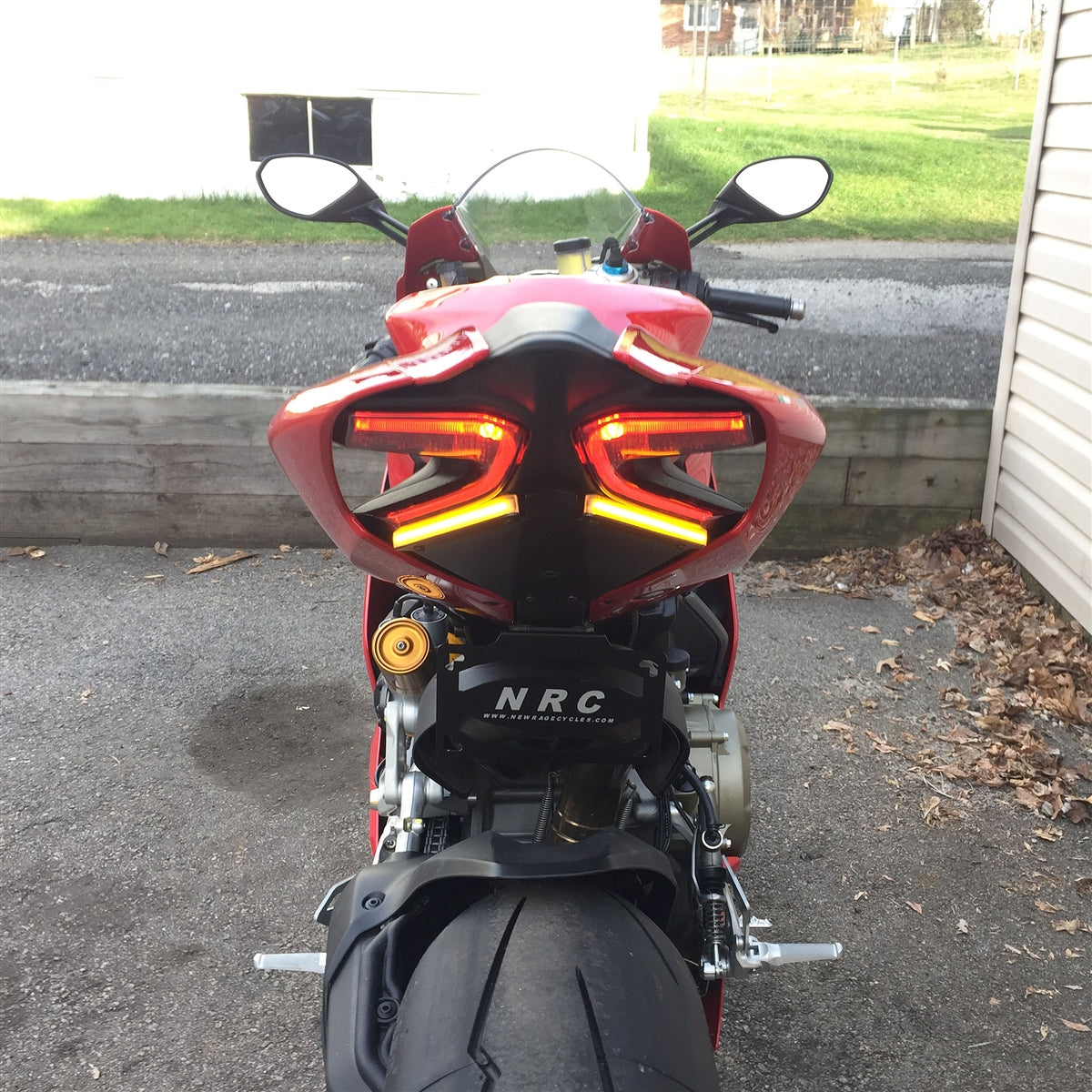 New Rage Cycles Ducati 1299 Tail Tidy with turn signals / indicators