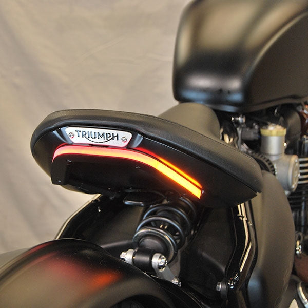 New Rage Cycles Triumph bobber tail tidy