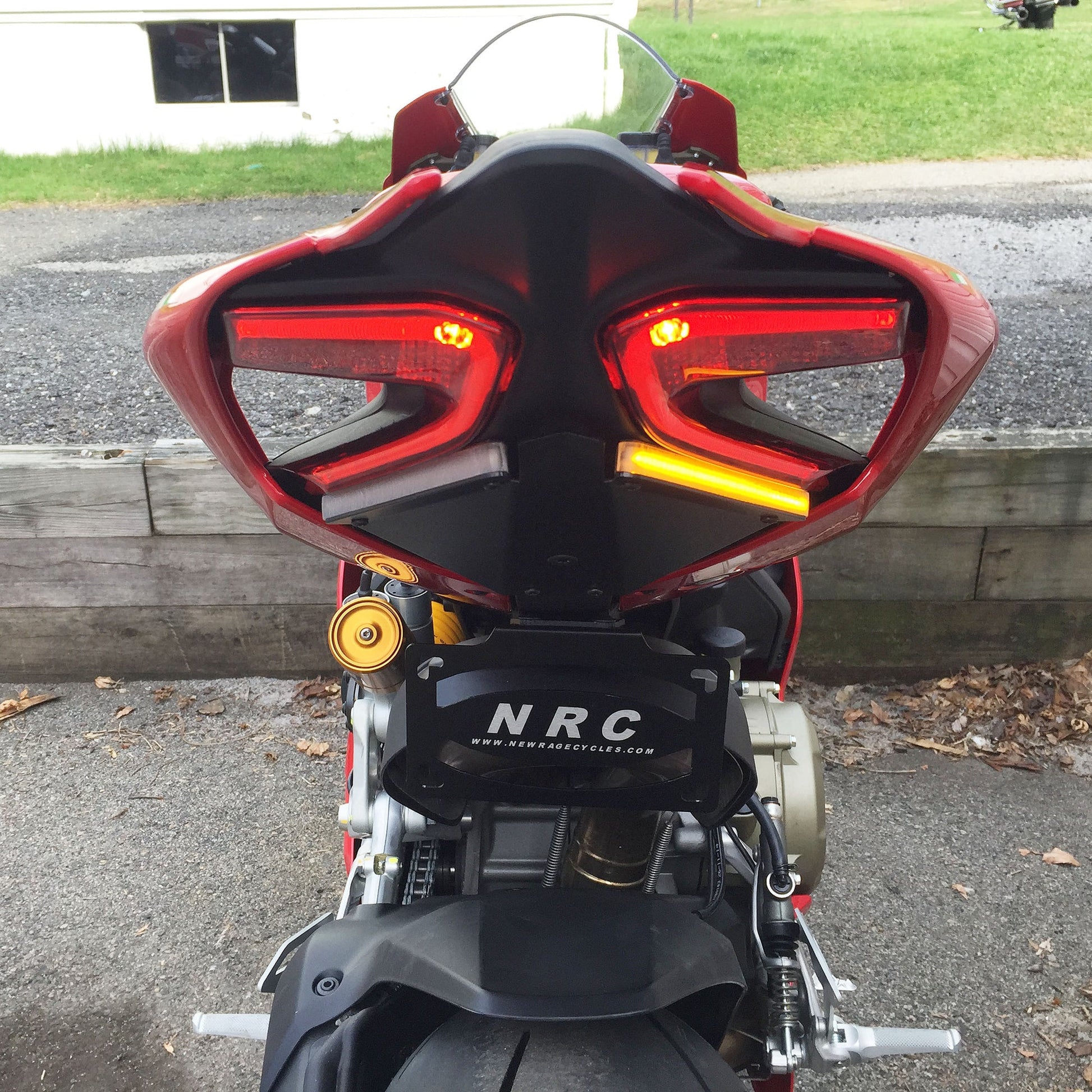New Rage Cycles Ducati 1299 Tail Tidy with turn signals / indicators