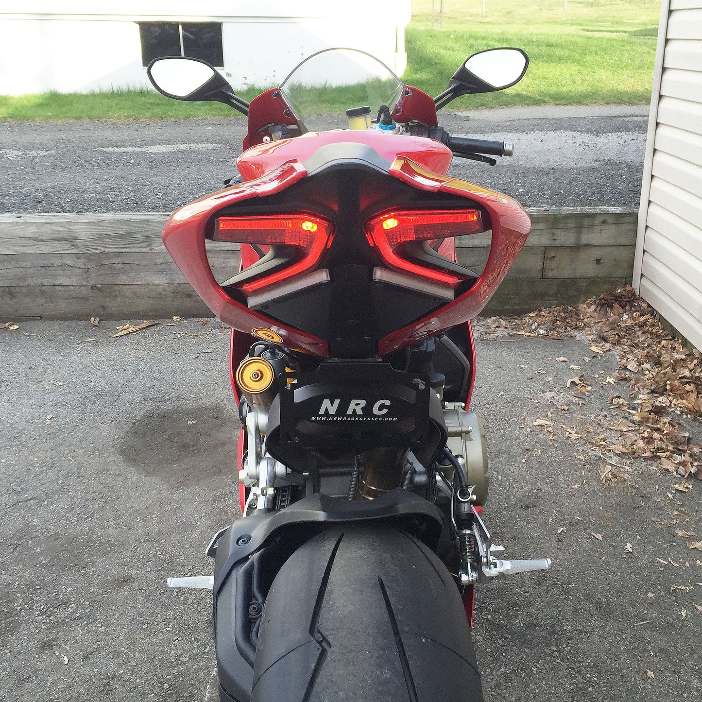 New Rage Cycles Ducati 1299 Tail Tidy with turn signals / indicators