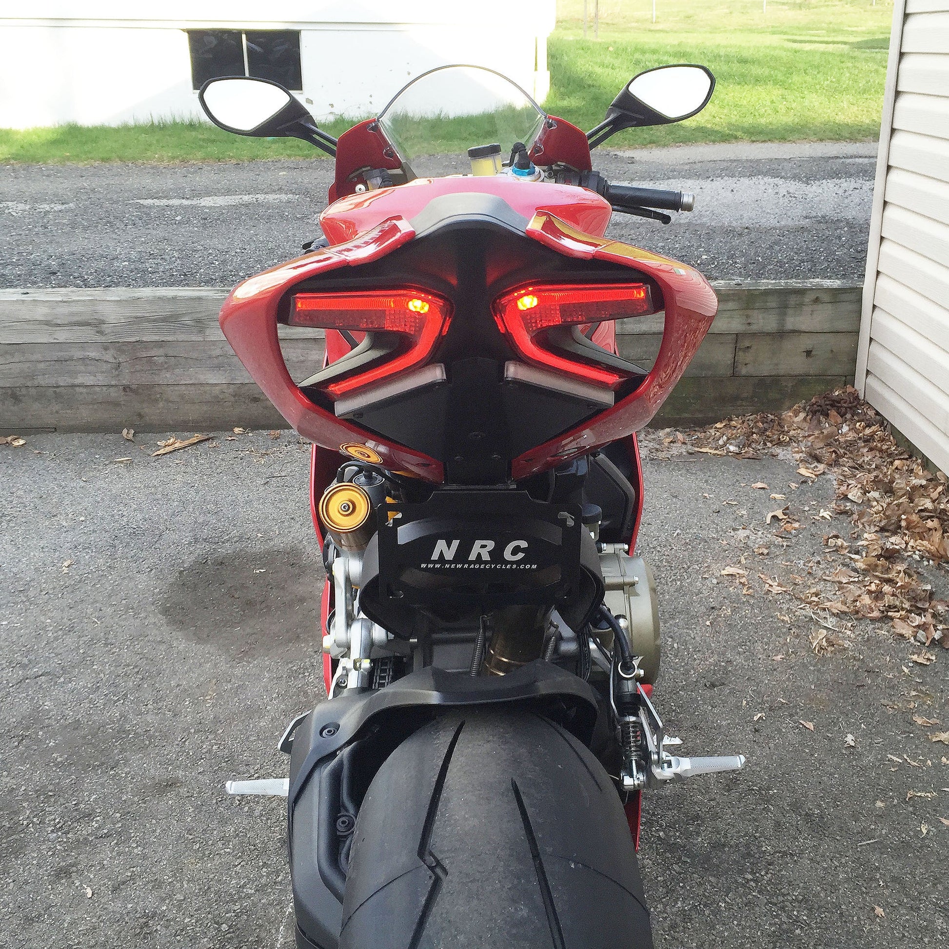 New Rage Cycles Ducati 1299 Tail Tidy with turn signals / indicators