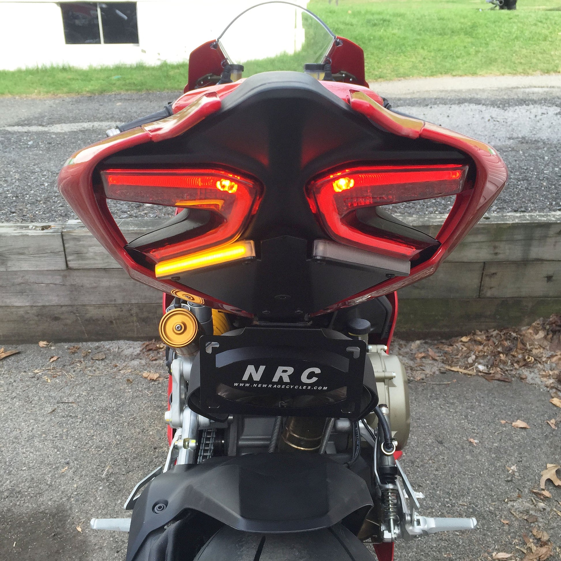 New Rage Cycles Ducati 1299 Tail Tidy with turn signals / indicators