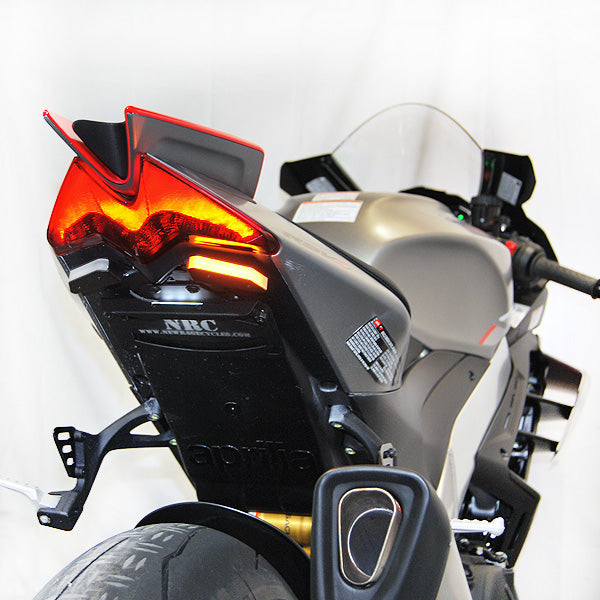 New Rage Cycles Aprilia RSV4 Tail tidy with Indicators & Plate light