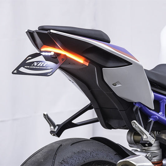 New Rage Cycles BMW S1000RR Tail Tidy with tail/stop light and indicators