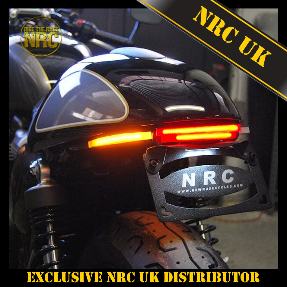 New Rage Cycles Triumph Steet cup tidy with tail/stop &  indicators