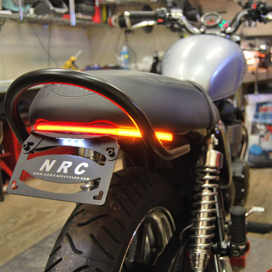 New Rage Cycles Triumph Scrambler tidy with tail/stop &  indicators