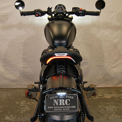 New Rage Cycles Triumph bobber tail tidy