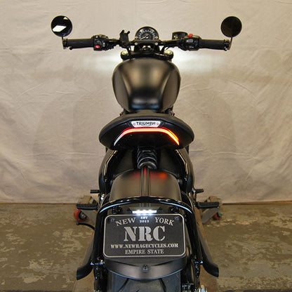 New Rage Cycles Triumph bobber tail tidy