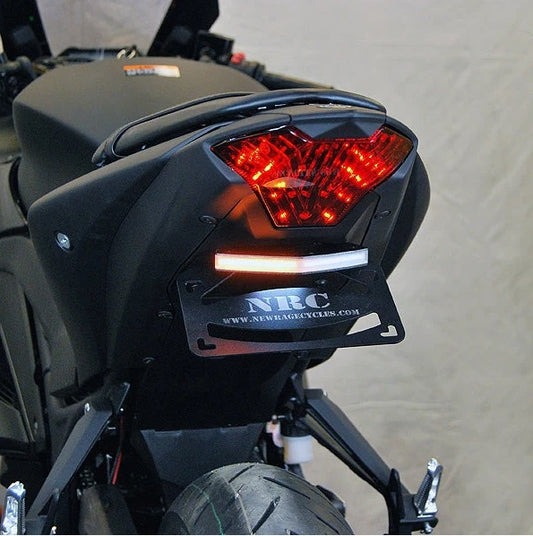 New Rage Cycles Yamaha R3 Tail tidy with indicators