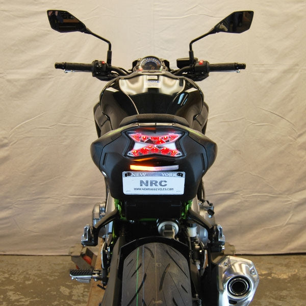 New Rage Cycles Kawasaki Z900 tail tidy