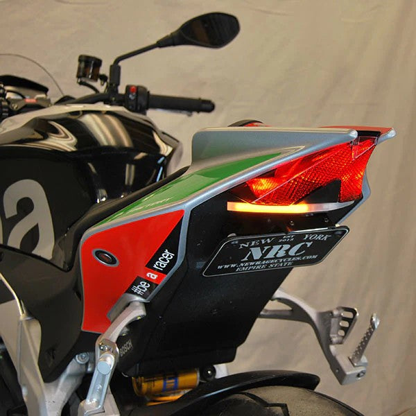 New Rage Cycles Aprilia RSV4 Tail tidy with Indicators & Plate light